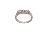 Veretta con cinque diamanti - Asta Preziosi Veretta con cinque diamanti - Asta Preziosi