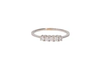 Veretta con cinque diamanti - Asta Preziosi Veretta con cinque diamanti - Asta Preziosi