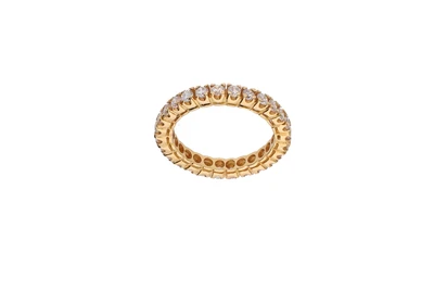 Anello con pietre incolori - Asta Preziosi