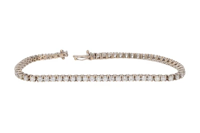 Bracciale con diamanti - Asta Preziosi