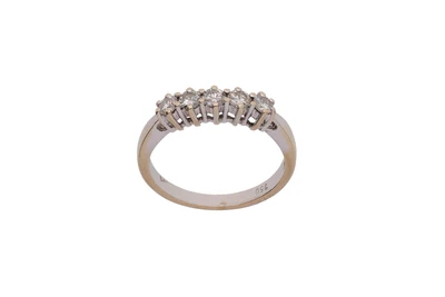 Veretta con cinque diamanti - Asta Preziosi Veretta con cinque diamanti - Asta Preziosi