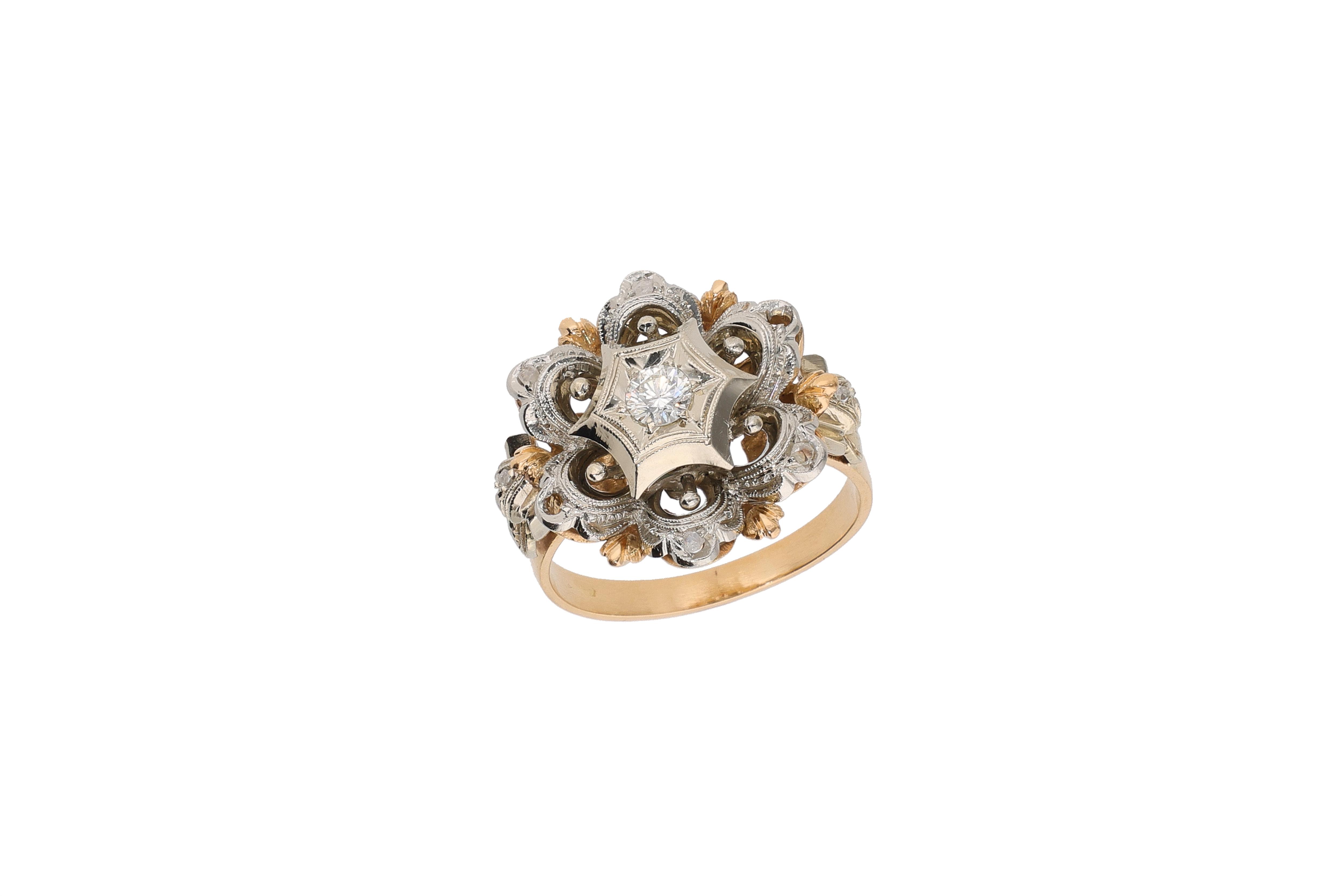 Anello con diamanti - Asta Preziosi