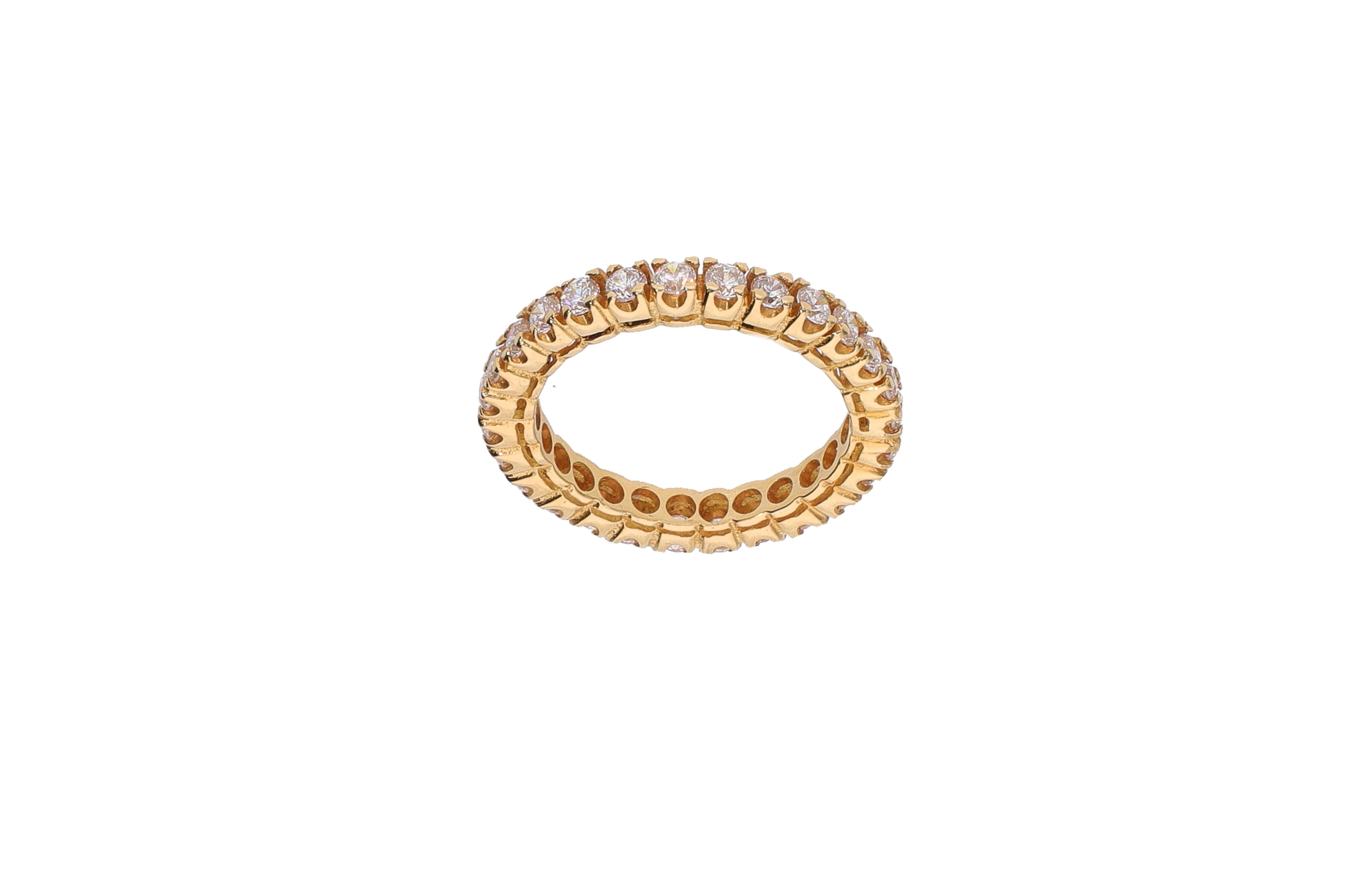 Anello con pietre incolori - Asta Preziosi