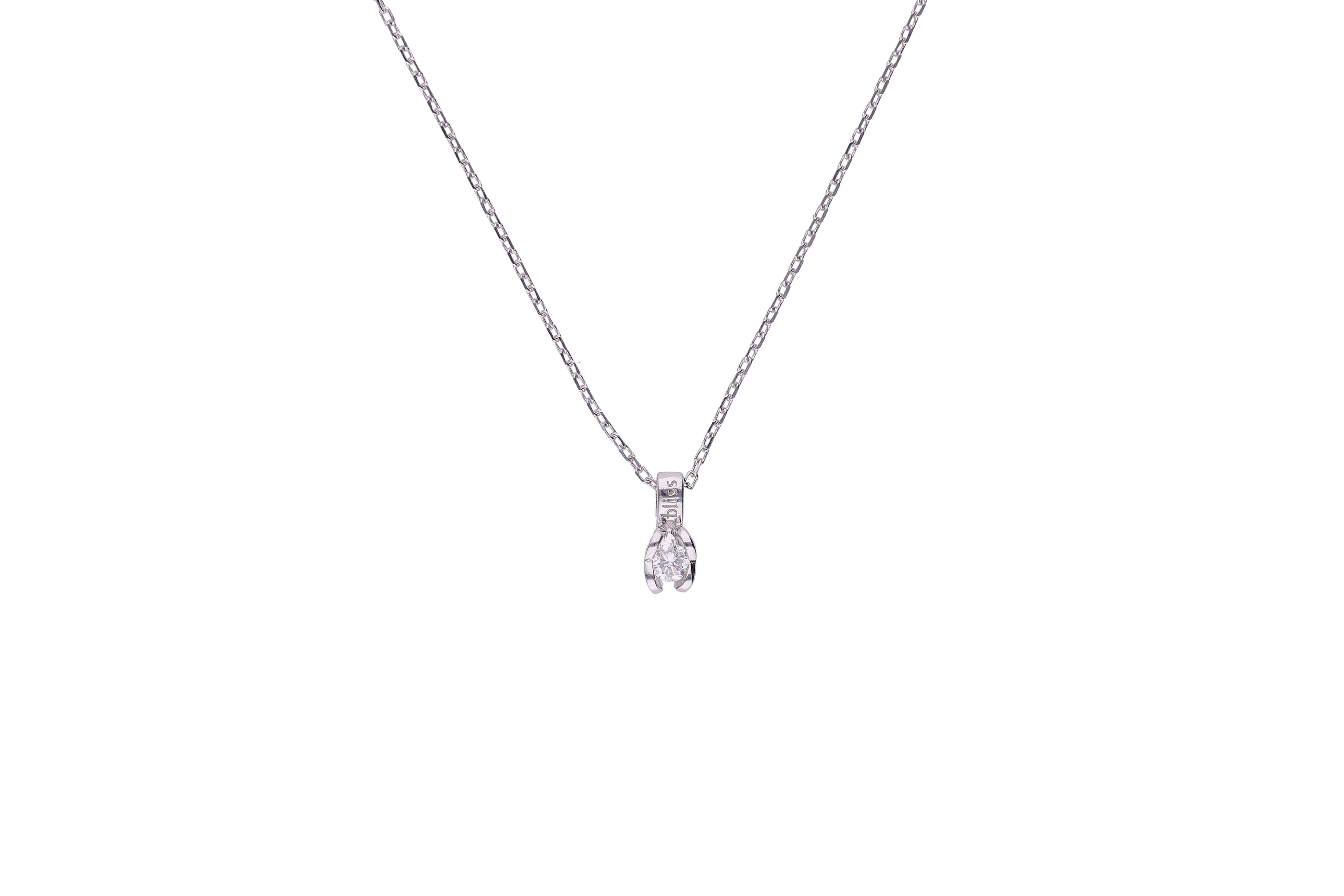 Bliss, collana con diamante - Asta Preziosi