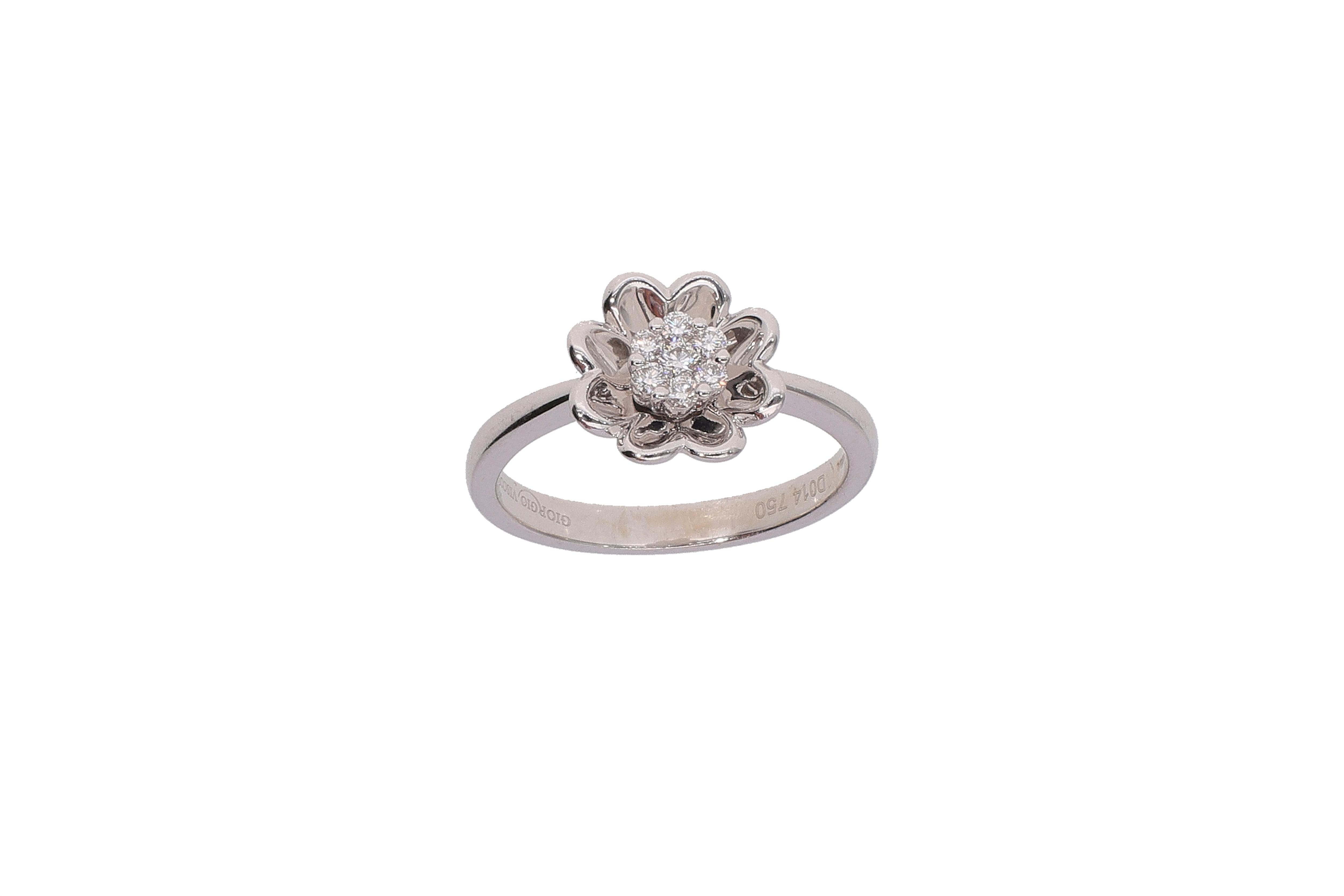 Giorgio Visconti, anello con diamanti - Asta Preziosi