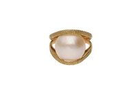 Anello con perla mabe' - Asta Preziosi