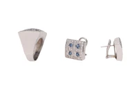 Anello e orecchini con pietre - Asta Preziosi Anello e orecchini con pietre - Asta Preziosi