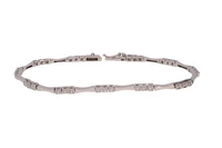 Bracciale con diamanti - Asta Preziosi