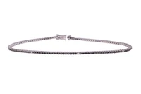 Bracciale con diamanti e diamanti neri - Asta Preziosi Bracciale con diamanti e diamanti neri - Asta Preziosi