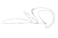 Collier e punto luce con diamante - Asta Preziosi Collier e punto luce con diamante - Asta Preziosi