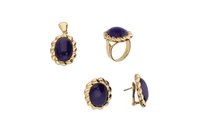 Parure composta da anello, orecchini e pendente - Asta Preziosi Parure composta da anello, orecchini e pendente - Asta Preziosi