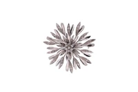 Spilla a motivo floreale con diamanti - Asta Preziosi Spilla a motivo floreale con diamanti - Asta Preziosi
