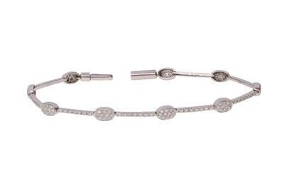 Bracciale con diamanti - Asta Preziosi Bracciale con diamanti - Asta Preziosi