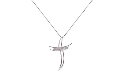 Collana e crocetta con diamanti - Asta Preziosi Collana e crocetta con diamanti - Asta Preziosi