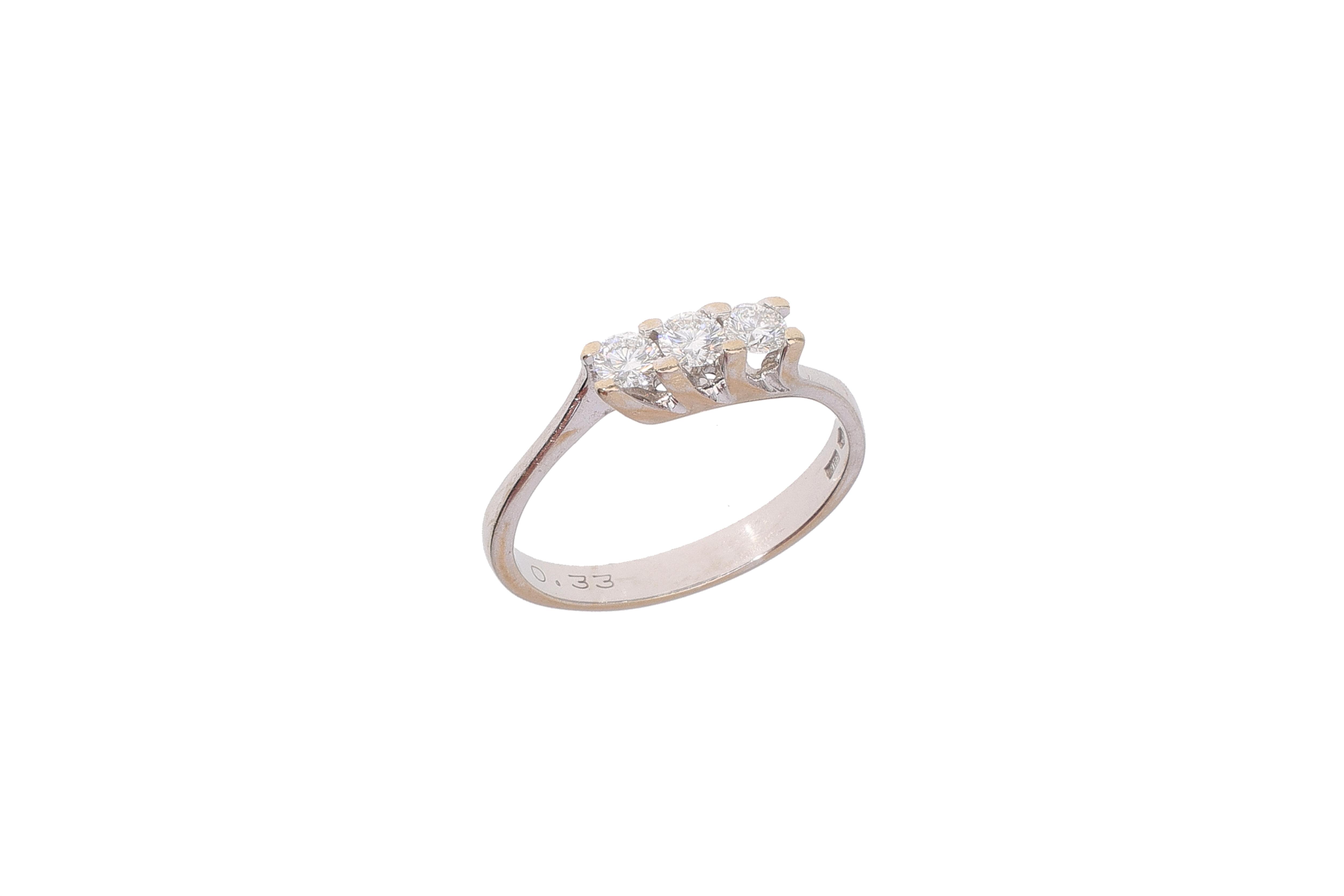 Anello con diamanti - Asta Preziosi