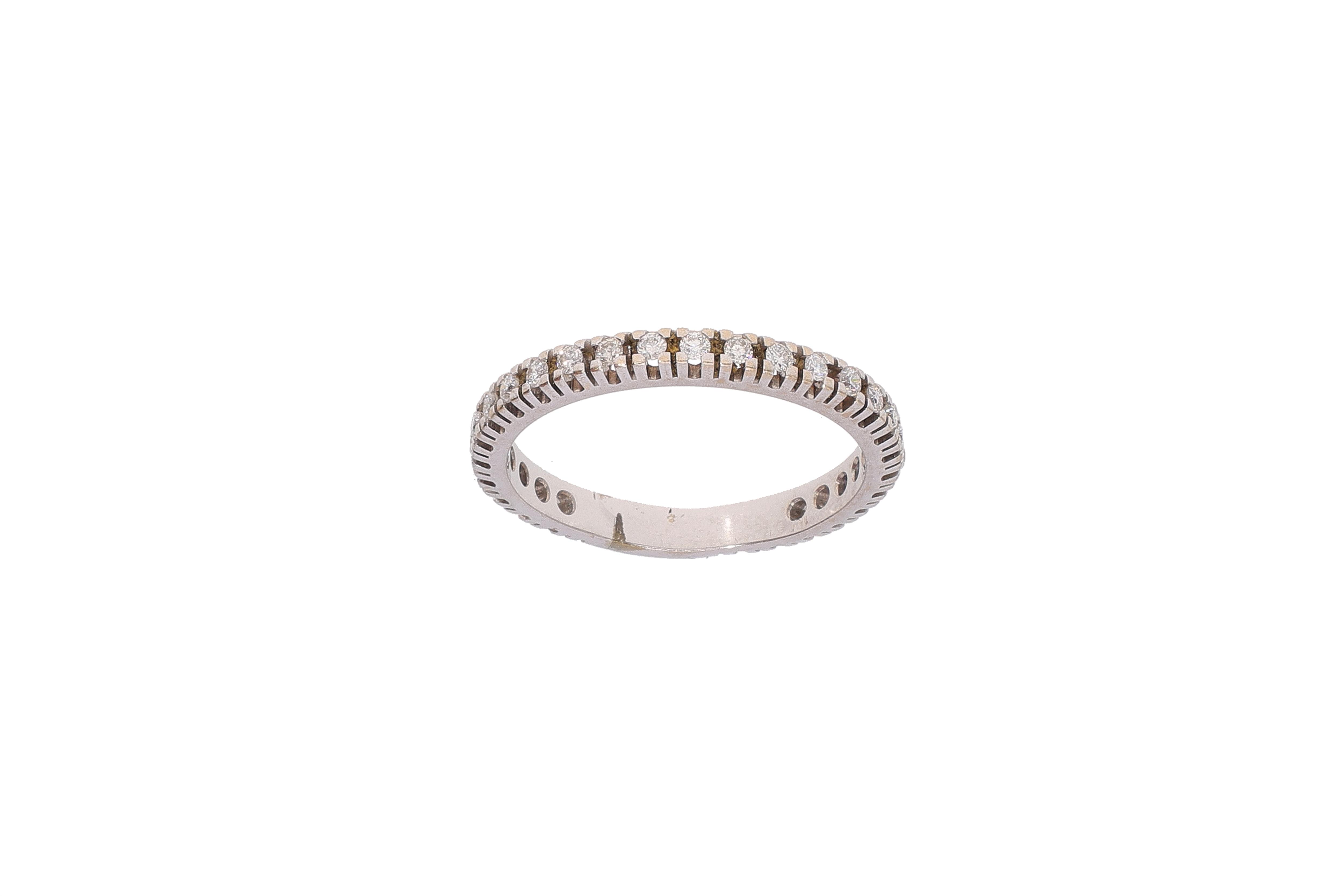 Anello con diamanti - Asta Preziosi