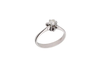 Anello con diamante - Asta Preziosi Anello con diamante - Asta Preziosi