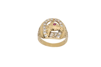 Anello con diamanti e pietra - Asta Preziosi Anello con diamanti e pietra - Asta Preziosi