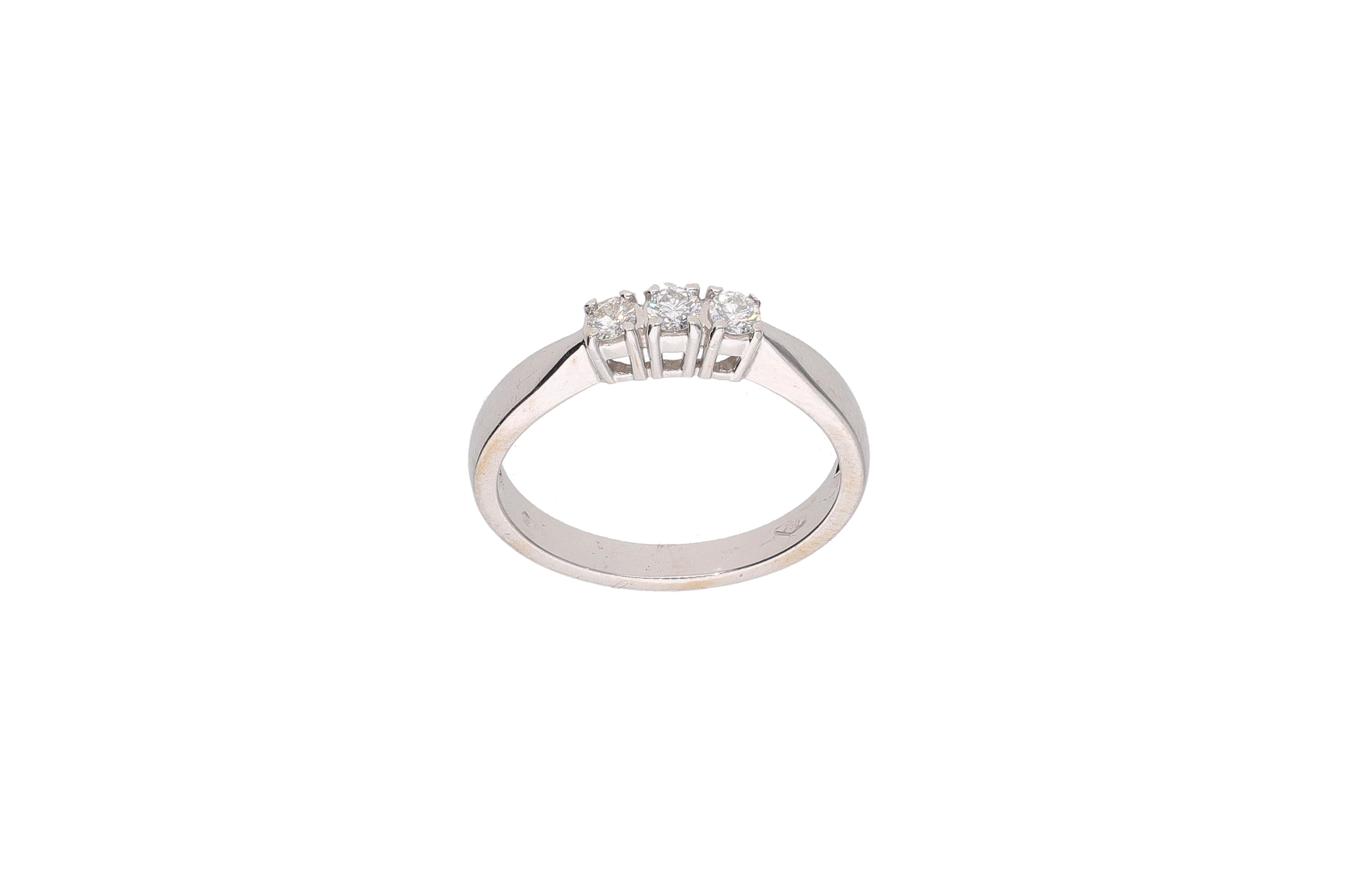 Anello con diamanti - Asta Preziosi