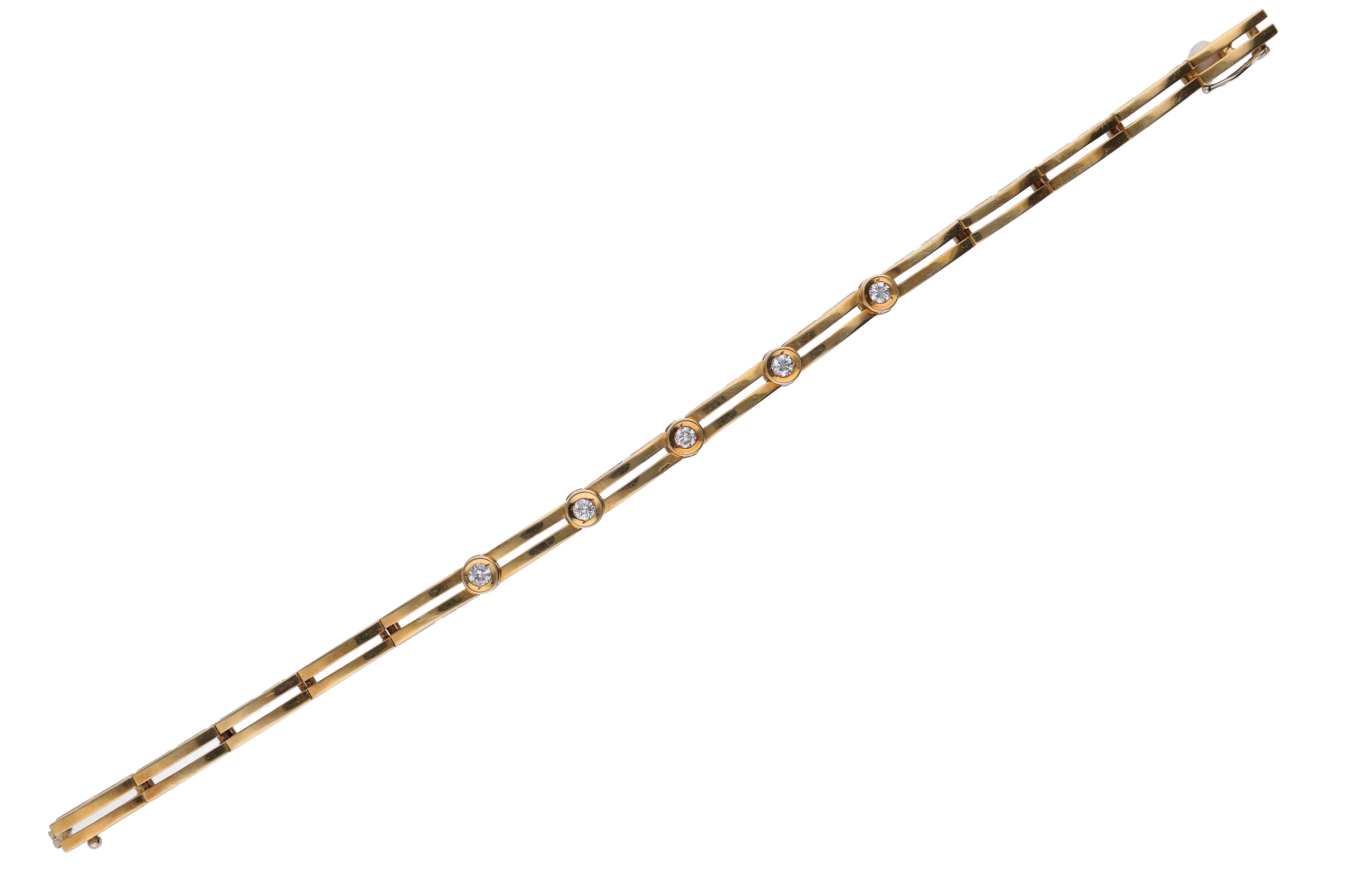 Bracciale con diamanti - Asta Preziosi