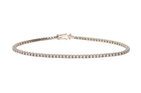 Bracciale tennis con diamanti - Asta Preziosi