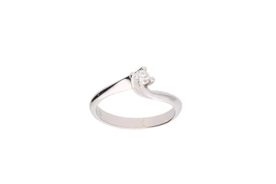 Anello con diamante - Asta Preziosi Anello con diamante - Asta Preziosi