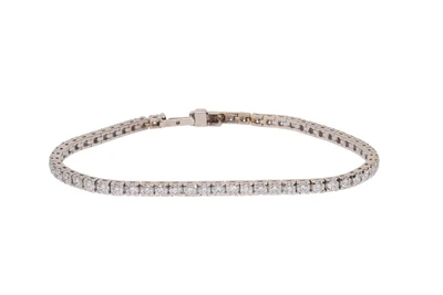 Bracciale tennis con diamanti - Asta Preziosi