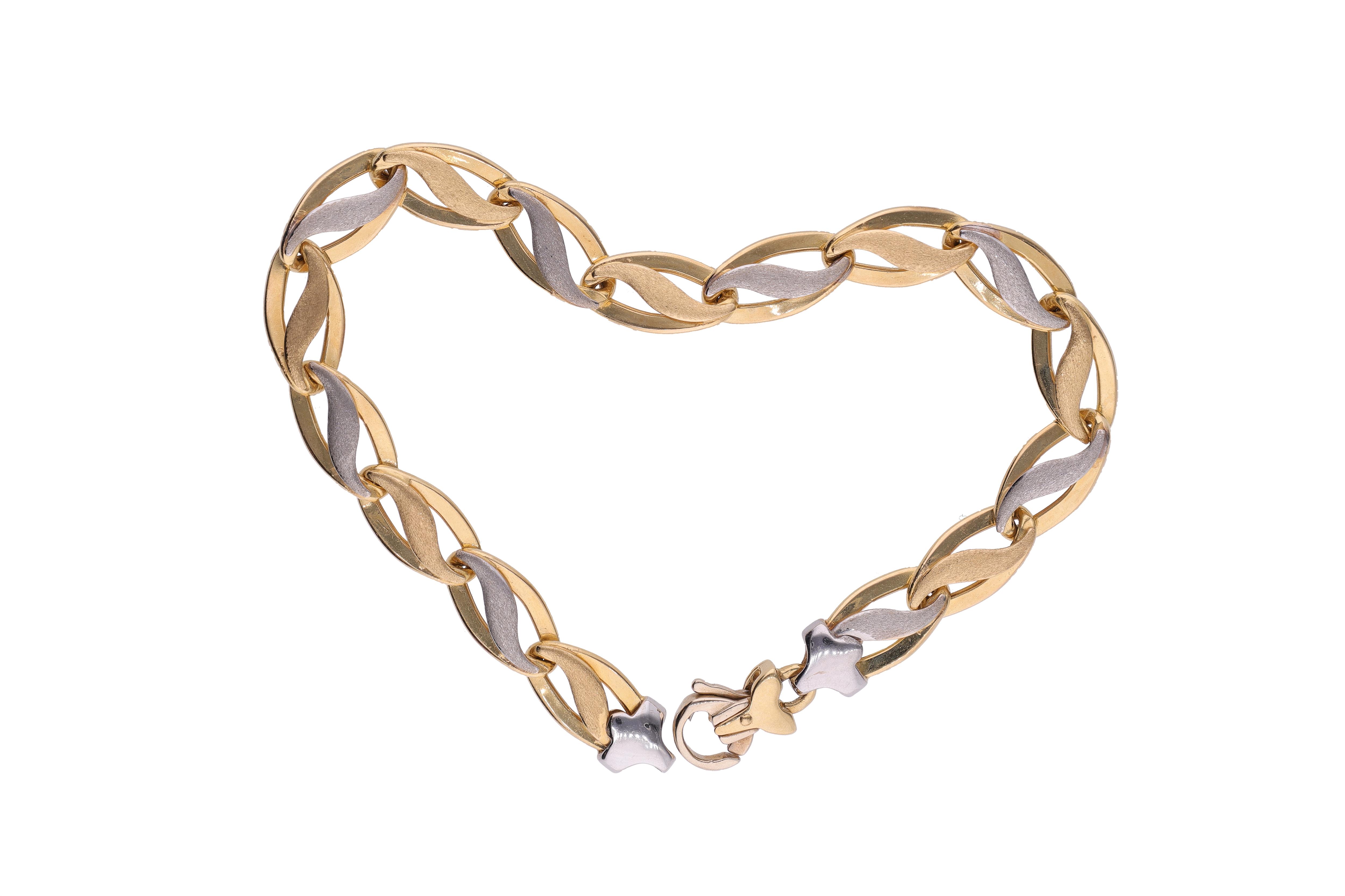 Bracciale a maglie ovali - Asta Preziosi
