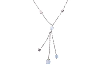 Collana con topazi azzurri - Asta Preziosi Collana con topazi azzurri - Asta Preziosi