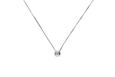Collier con diamante - Asta Preziosi