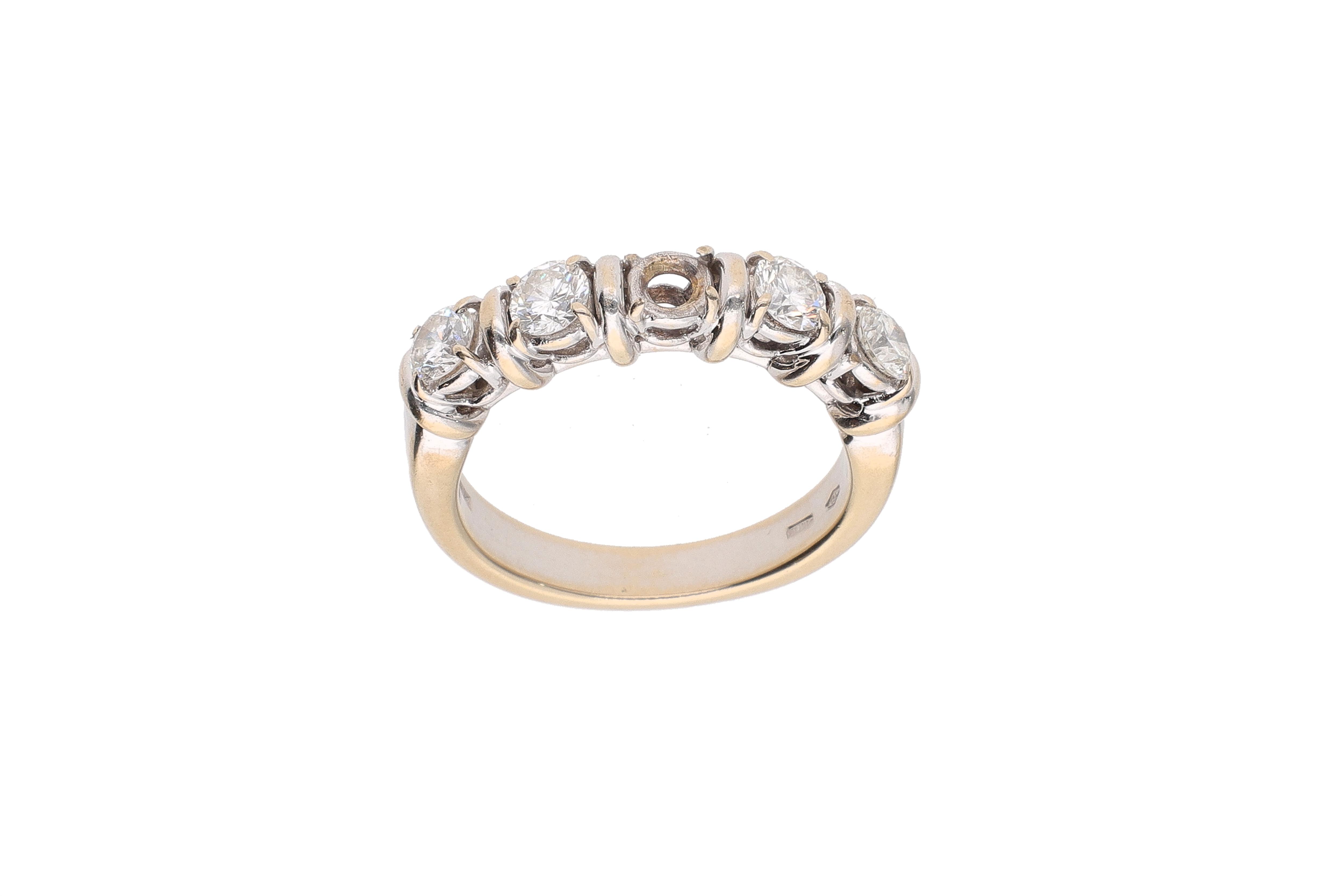 Damiani, anello con diamanti - Asta Preziosi