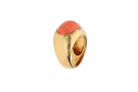 Anello con corallo - Asta Preziosi Anello con corallo - Asta Preziosi