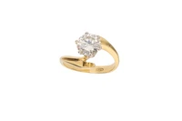Anello con diamante - Asta Preziosi Anello con diamante - Asta Preziosi