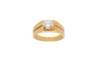Anello con diamante - Asta Preziosi Anello con diamante - Asta Preziosi