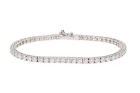 Bracciale con pietre incolori - Asta Preziosi