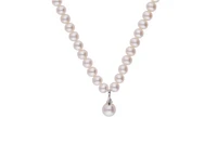 Collana di perle con diamante centrale - Asta Preziosi Collana di perle con diamante centrale - Asta Preziosi