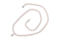 Collana di perle con diamante centrale - Asta Preziosi Collana di perle con diamante centrale - Asta Preziosi