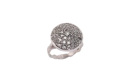 Anello a toppa con diamanti - Asta Preziosi Anello a toppa con diamanti - Asta Preziosi