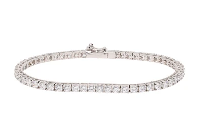 Bracciale con pietre incolori - Asta Preziosi