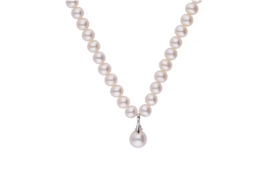 Collana di perle con diamante centrale - Asta Preziosi Collana di perle con diamante centrale - Asta Preziosi