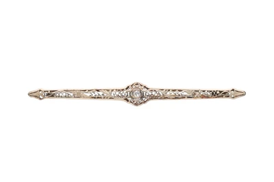 Spilla con diamante - Asta Preziosi Spilla con diamante - Asta Preziosi