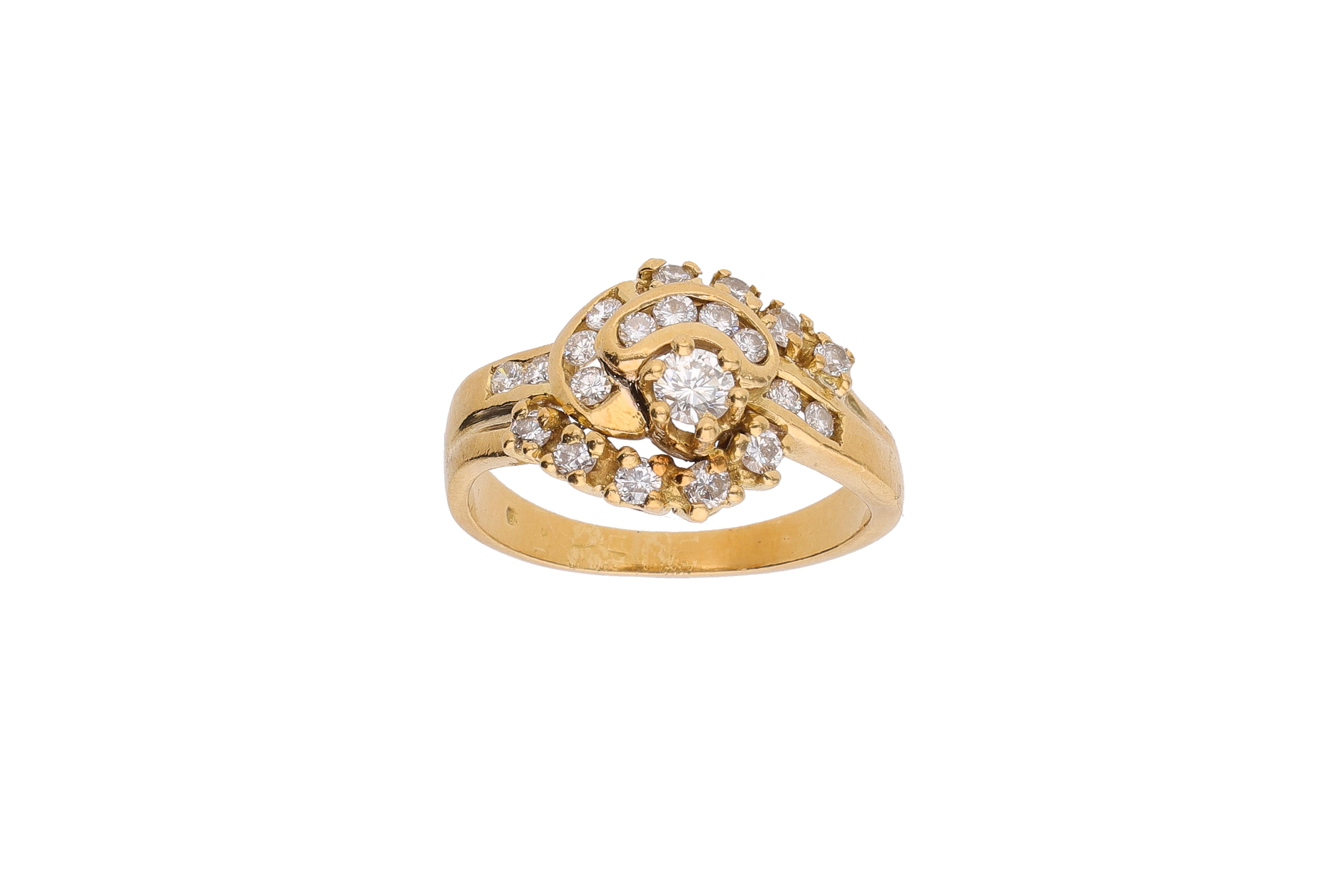 Anello con diamanti - Asta Preziosi