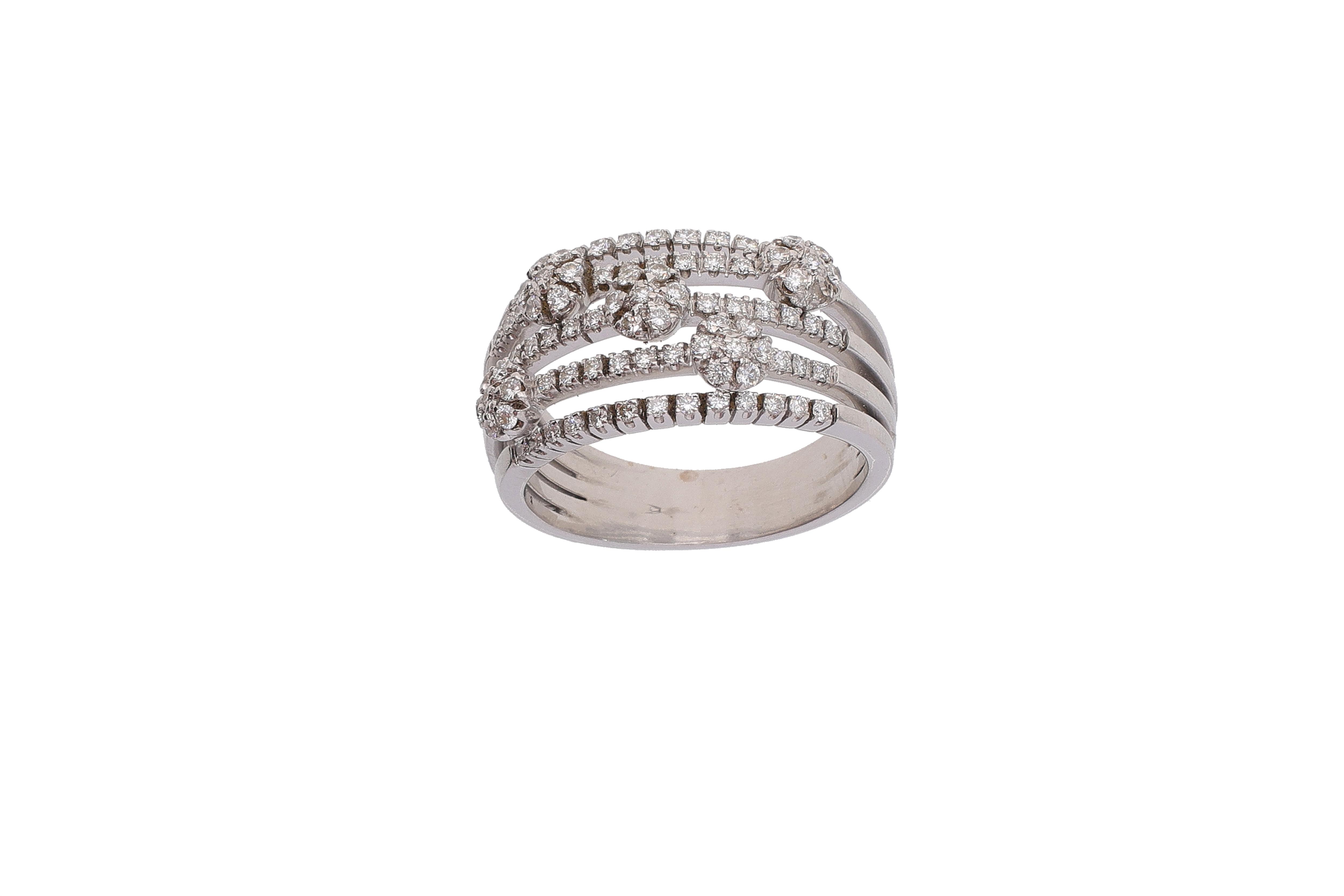 Anello con diamanti - Asta Preziosi