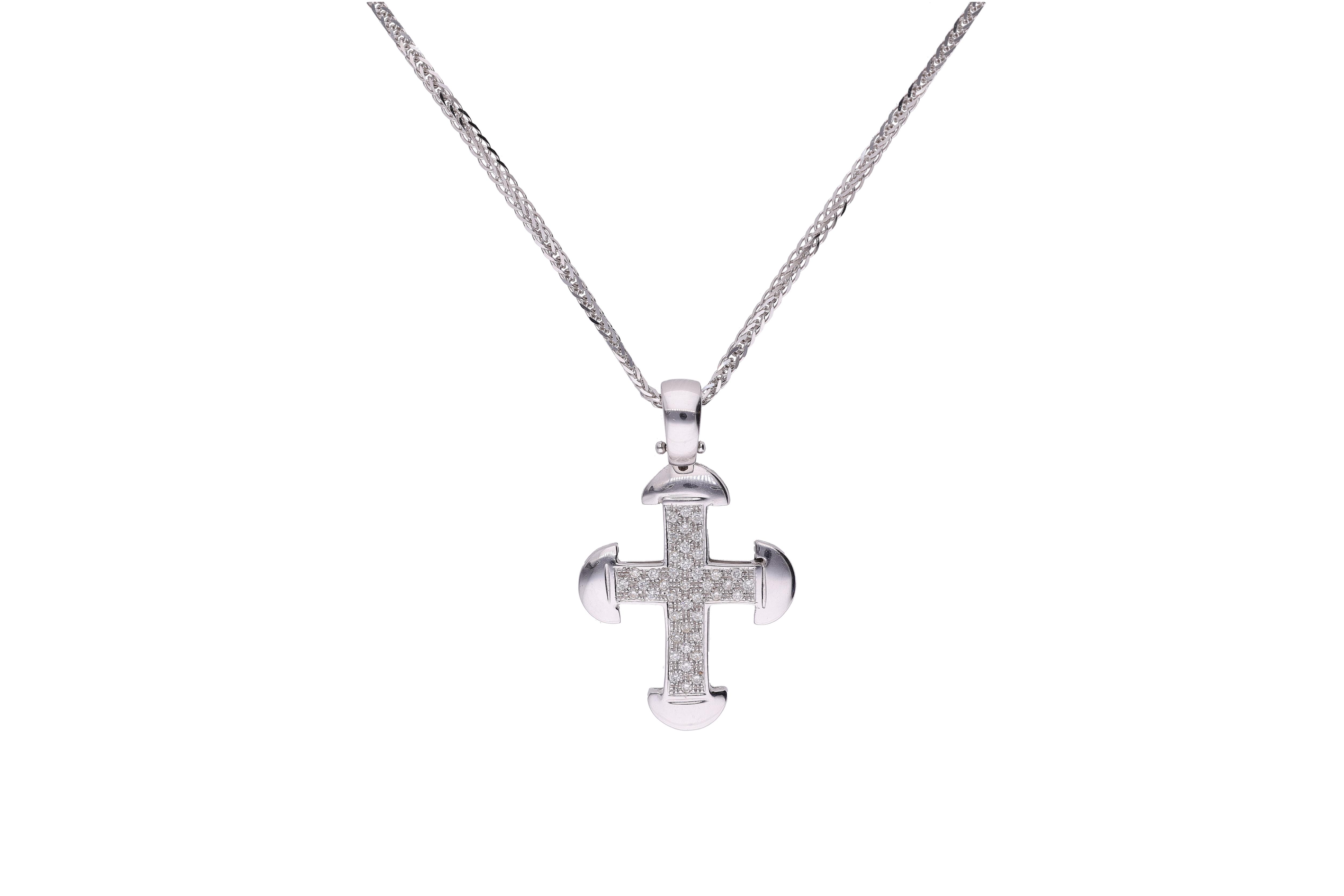 Collana e pendente con diamanti - Asta Preziosi
