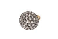 Anello a toppa con diamanti - Asta Preziosi Anello a toppa con diamanti - Asta Preziosi