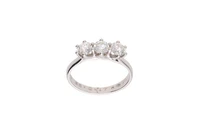 Anello con diamanti - Asta Preziosi