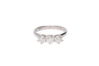 Anello con diamanti - Asta Preziosi