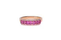 Anello con diamanti e pietre - Asta Preziosi