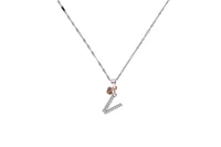 Collana e pendente a forma di V - Asta Preziosi