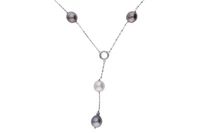 Collier con diamanti e perle coltivate - Asta Preziosi Collier con diamanti e perle coltivate - Asta Preziosi